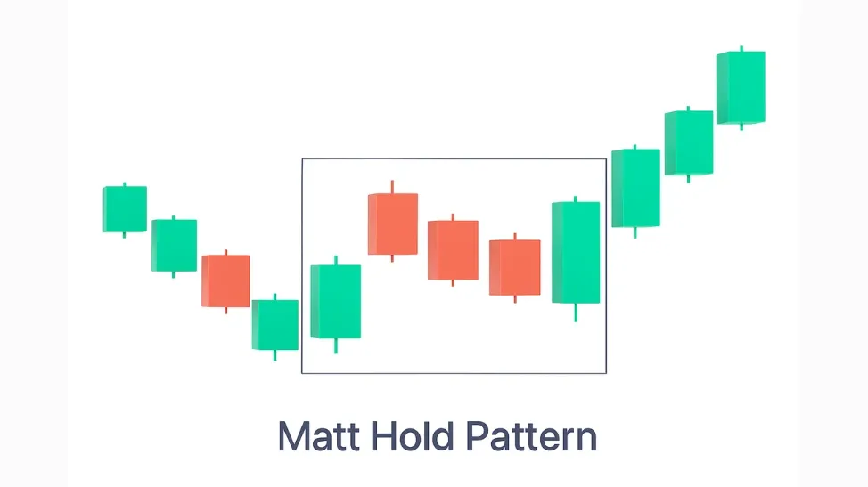 Mat Hold Candlestick Pattern