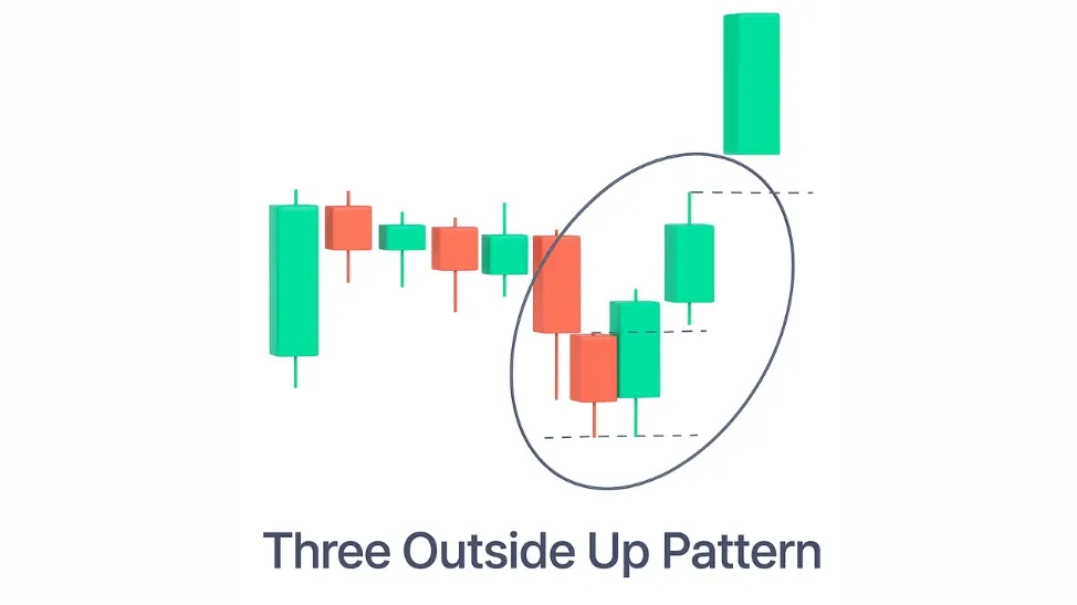 Three Outside Up Candlestick Pattern
