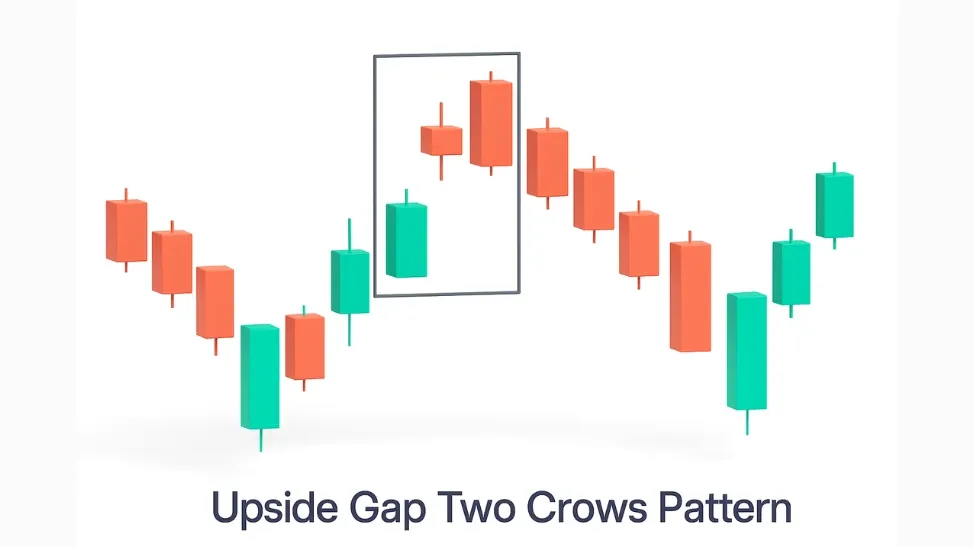 Upside Gap Two Crows Pattern