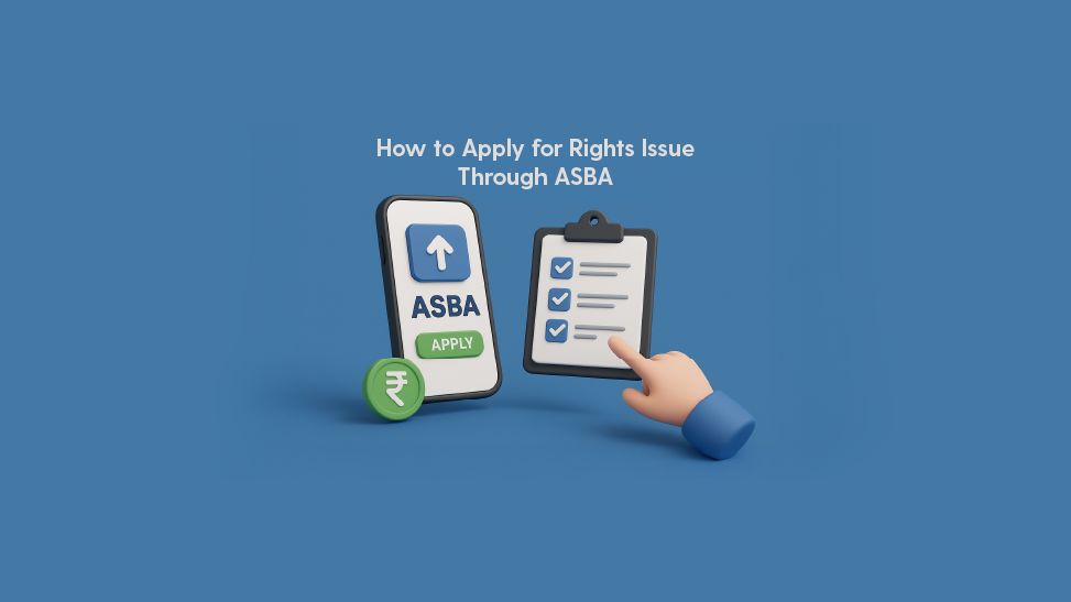 How To Apply For Rights Issue Through ASBA