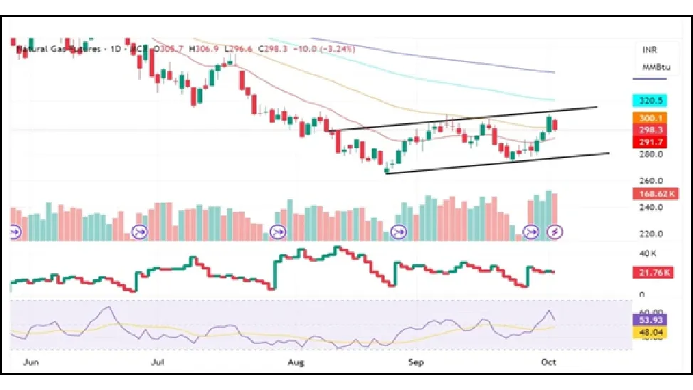 Natural Gas Price Prediction for Next Week (6th  - 10th October 2025)