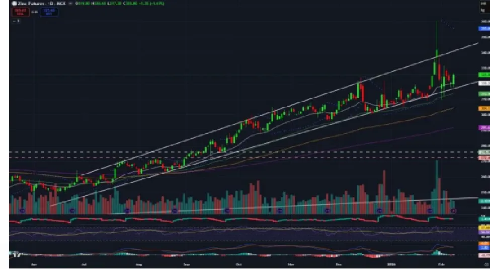 Zinc Price Forecast for Next Week (9th  Feb 2026 - 13rd Feb 2026)