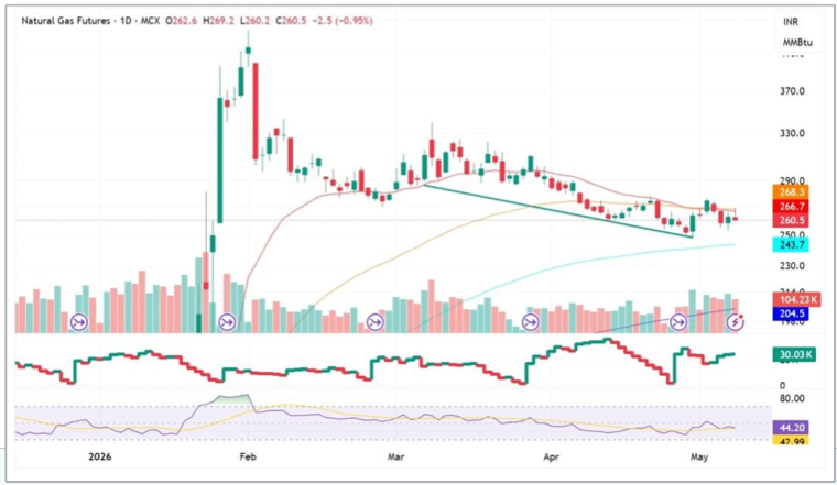 Natural Gas Price Prediction for Next Week (11th - 15th May 2026)