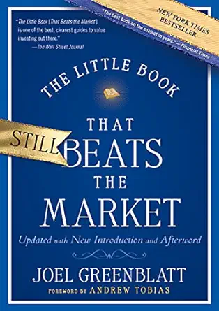 The Little Book That Beats the Market - Author: Joel Greenblatt