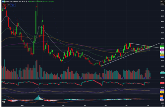 Natural Gas Price Prediction for Next Week (6th July - 10th July 2026)