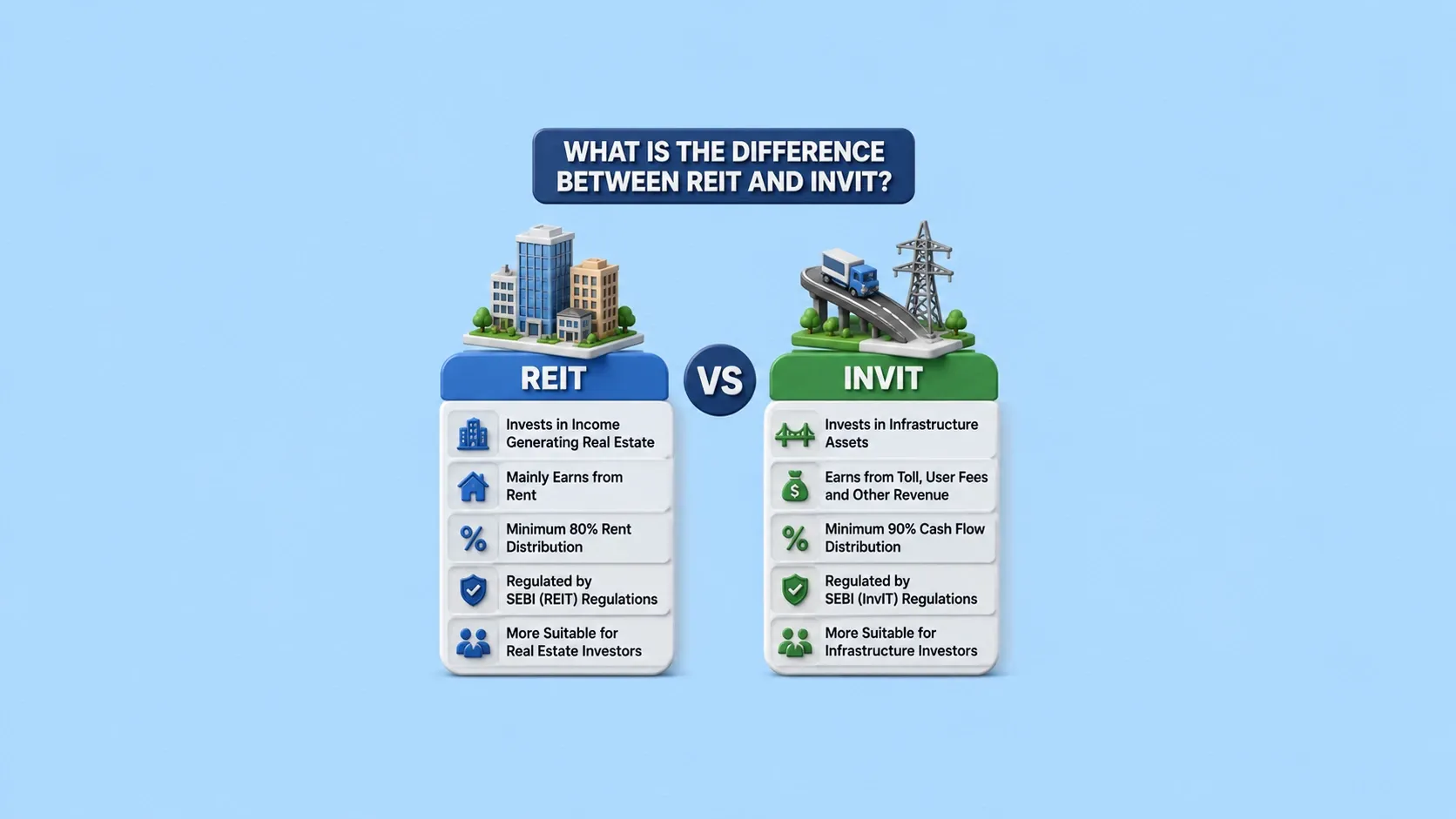 What is The Difference Between Reit And Invit