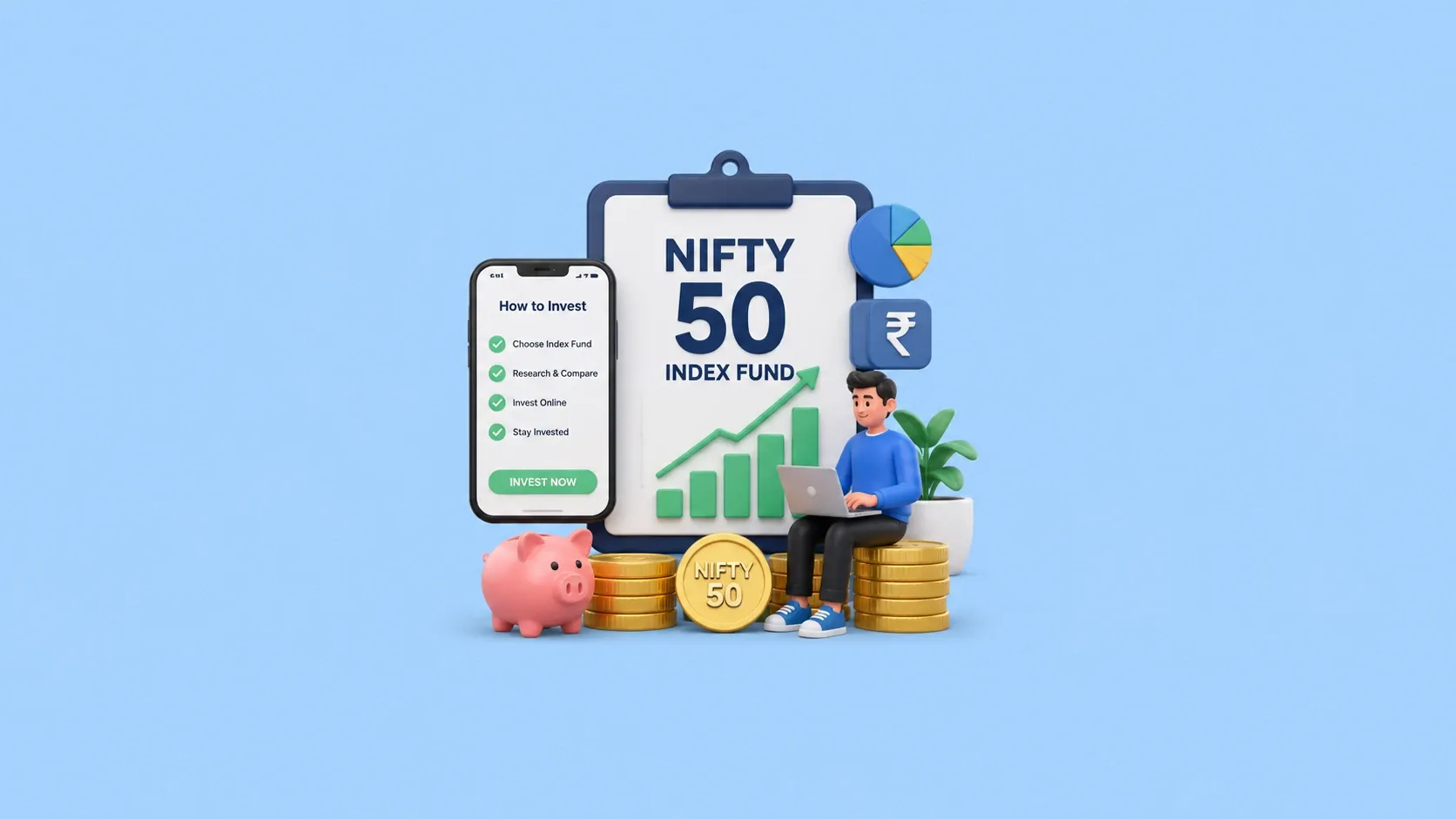 How to Invest in The Nifty 50 Index Fund