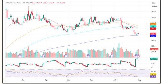 Natural Gas Price Prediction for Next Week (3rd Aug- 07th Aug 2026)