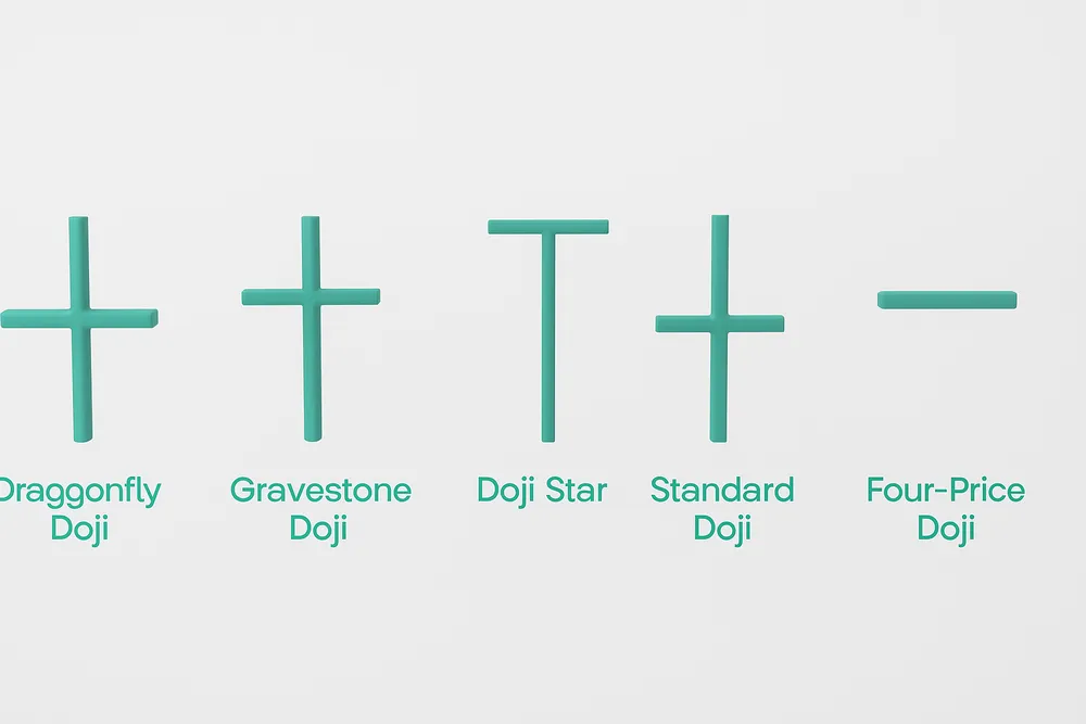 Types of Doji Candlestick Patterns
