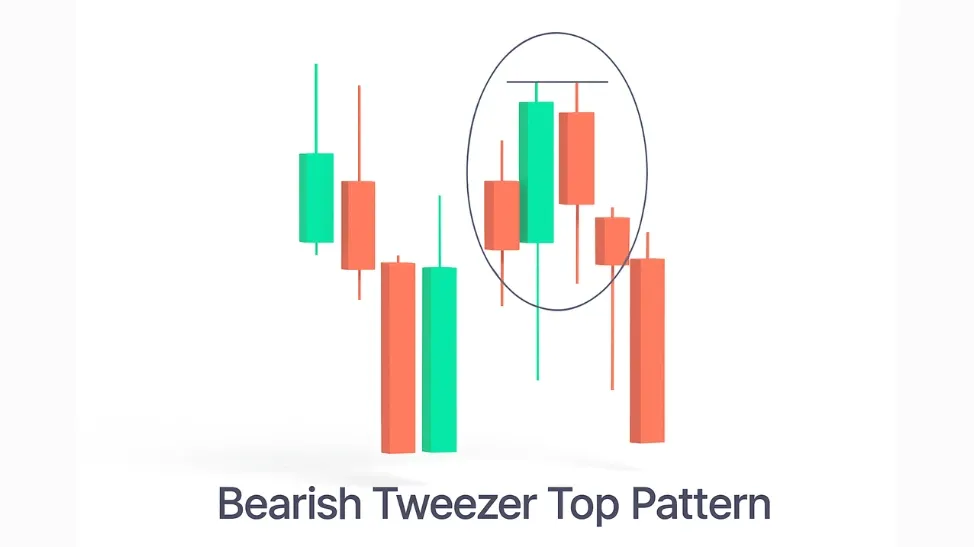 Tweezer Top Candlestick Pattern