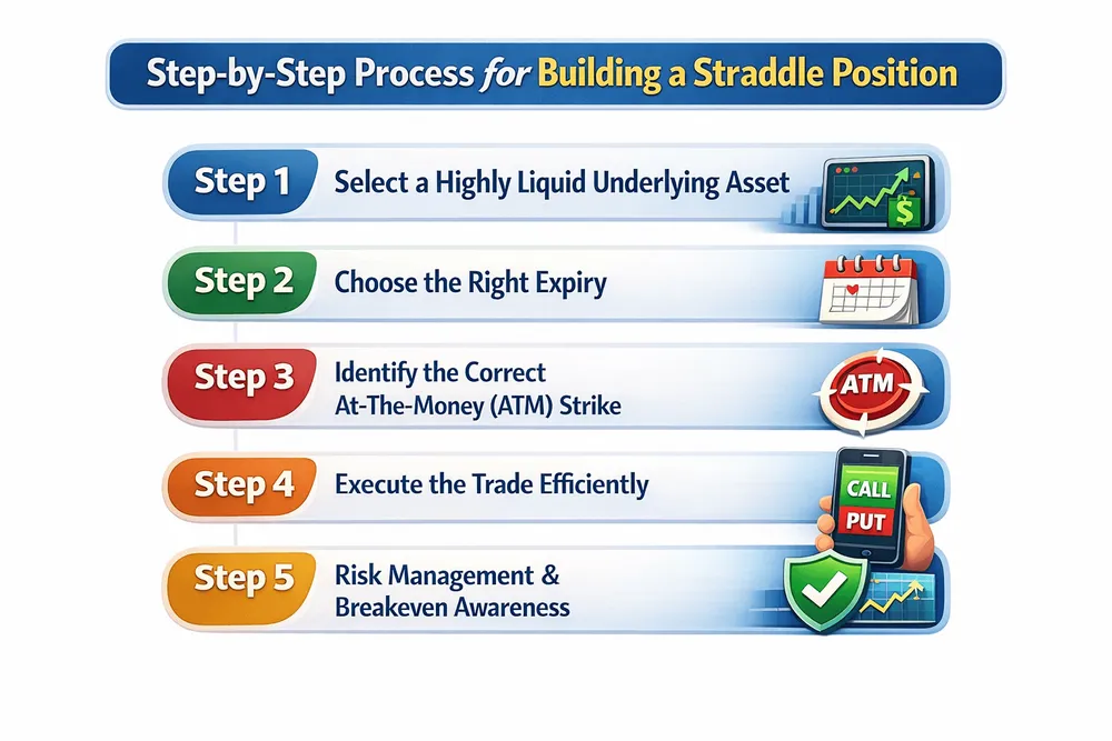 Step-by-Step Process for Building a Straddle Position